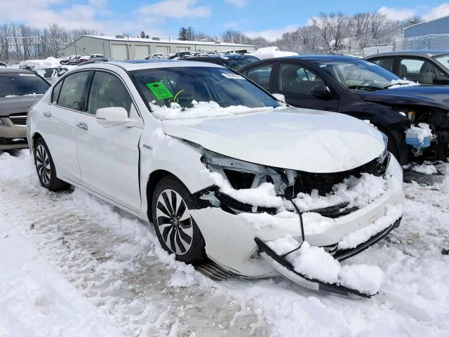 JHMCR6F58HC027786 - 2017 HONDA ACCORD HYB WHITE photo 1