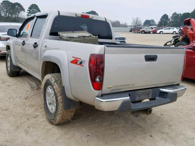 1GCDS136X58137165 - 2005 CHEVROLET COLORADO SILVER photo 3