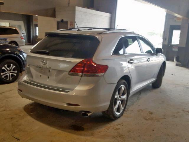 4T3ZK11A59U006996 - 2009 TOYOTA VENZA BASE SILVER photo 4