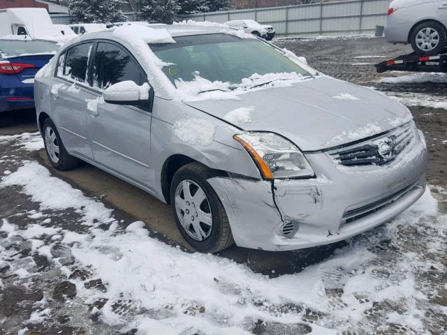 3N1AB6AP2AL614228 - 2010 NISSAN SENTRA 2.0 SILVER photo 1