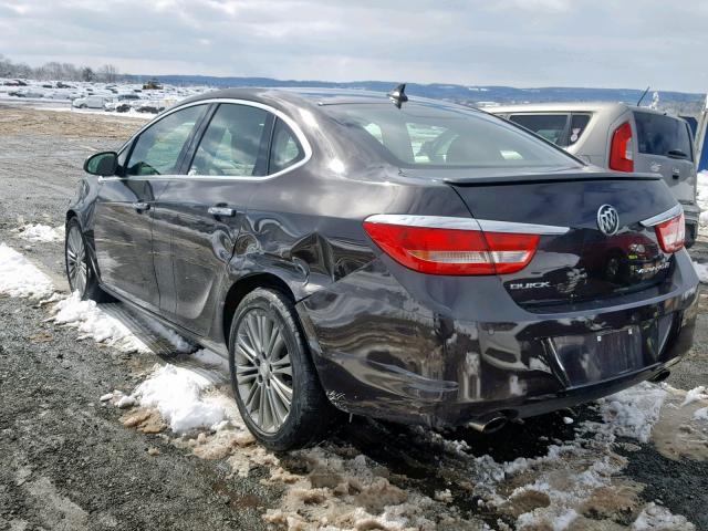 1G4PT5SV2D4140394 - 2013 BUICK VERANO PRE BLACK photo 3