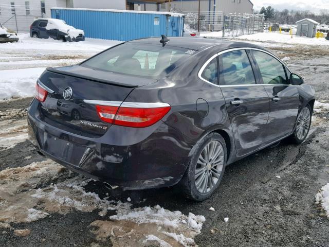 1G4PT5SV2D4140394 - 2013 BUICK VERANO PRE BLACK photo 4