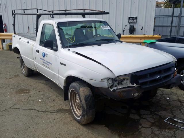 1FTYR10C1YTB44644 - 2000 FORD RANGER WHITE photo 1