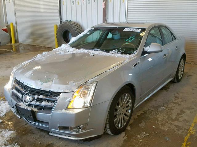 1G6DS5ED5B0126459 - 2011 CADILLAC CTS PREMIU SILVER photo 2