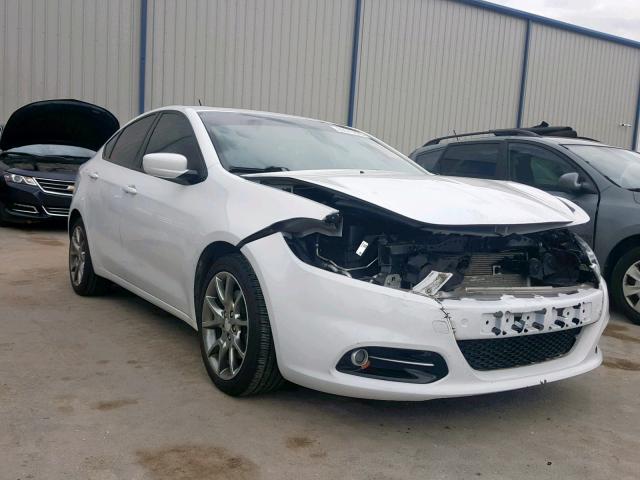 1C3CDFBB9FD142386 - 2015 DODGE DART SXT WHITE photo 1