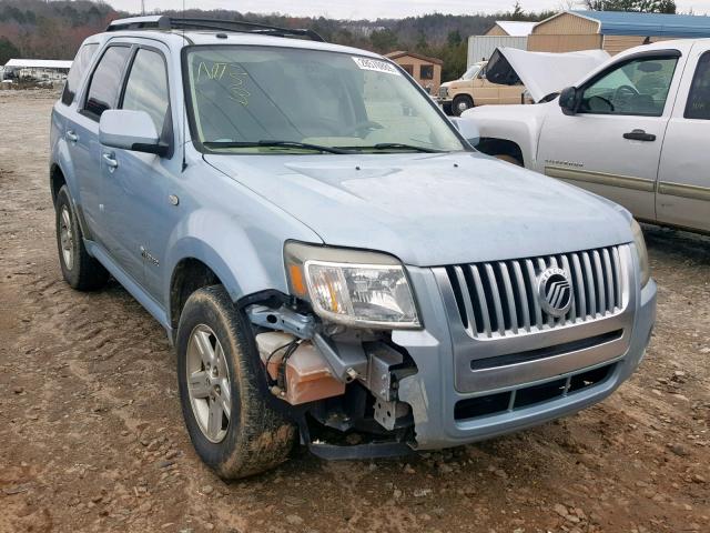 4M2CU29H18KJ26755 - 2008 MERCURY MARINER HE BLUE photo 1