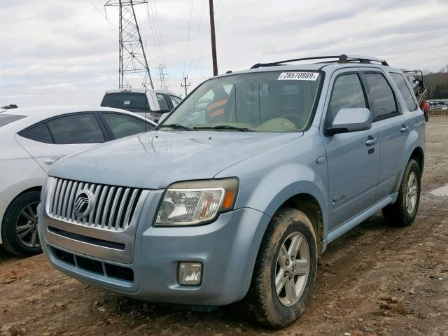 4M2CU29H18KJ26755 - 2008 MERCURY MARINER HE BLUE photo 2