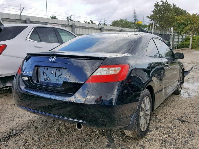 2HGFG1B84BH503531 - 2011 HONDA CIVIC EX BLACK photo 4