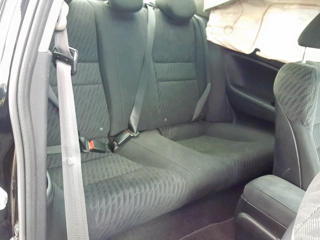2HGFG1B84BH503531 - 2011 HONDA CIVIC EX BLACK photo 6