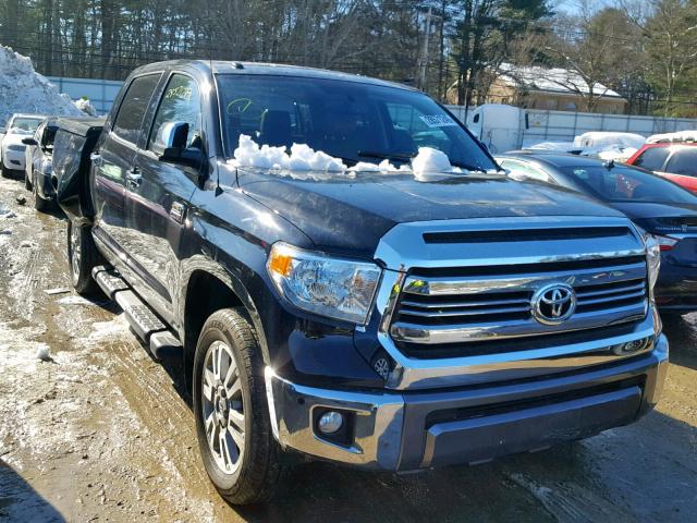 5TFAY5F19GX576942 - 2016 TOYOTA TUNDRA CRE BLACK photo 1