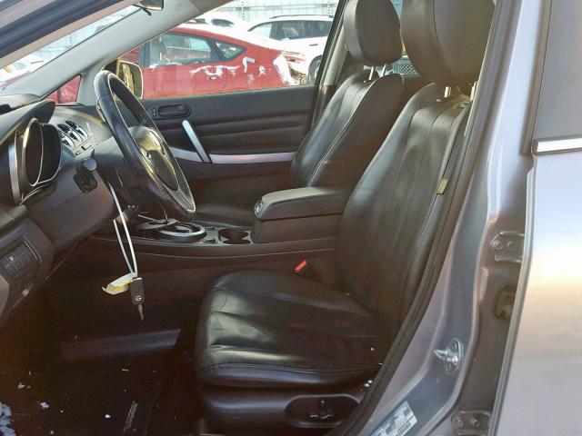 JM3ER2CM8C0415472 - 2012 MAZDA CX-7 SILVER photo 5