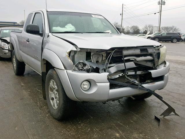 5TETU4GN4AZ744101 - 2010 TOYOTA TACOMA PRE SILVER photo 1