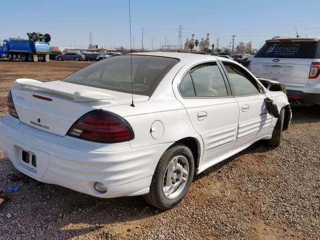1G2NF52E4YM733963 - 2000 PONTIAC GRAND AM S WHITE photo 4