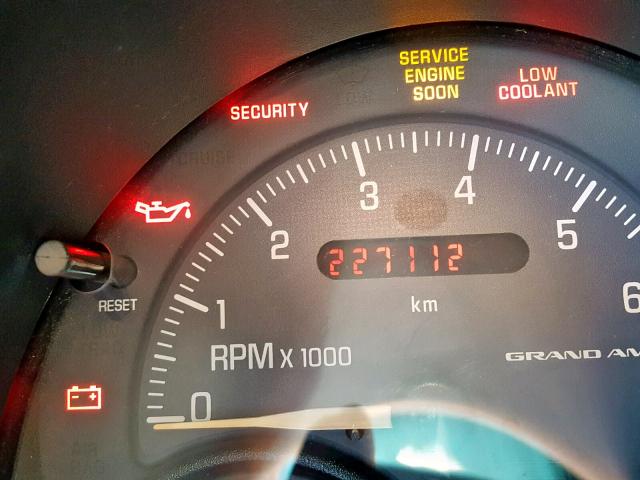 1G2NF52E4YM733963 - 2000 PONTIAC GRAND AM S WHITE photo 8