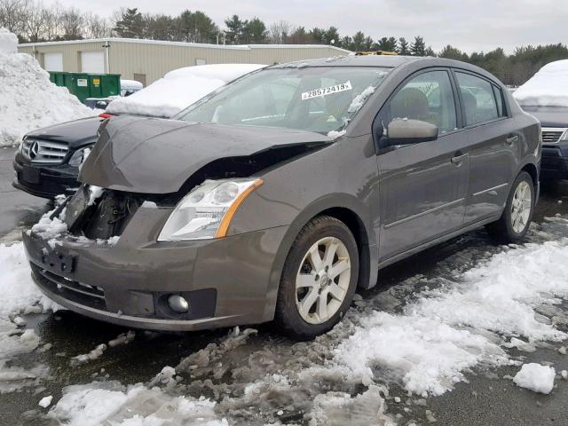 3N1AB61E67L672835 - 2007 NISSAN SENTRA 2.0 BROWN photo 2