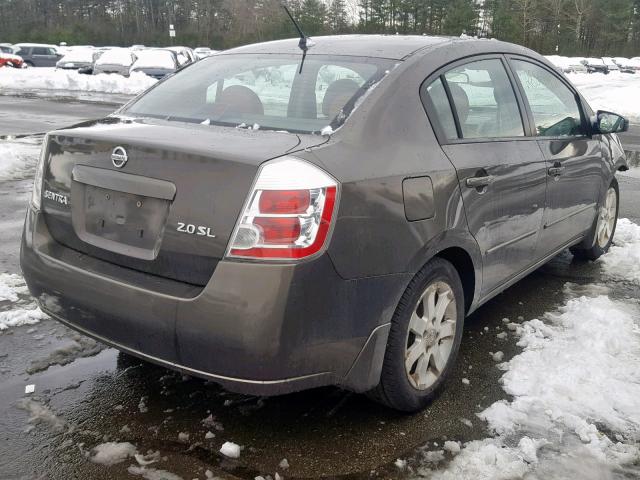 3N1AB61E67L672835 - 2007 NISSAN SENTRA 2.0 BROWN photo 4