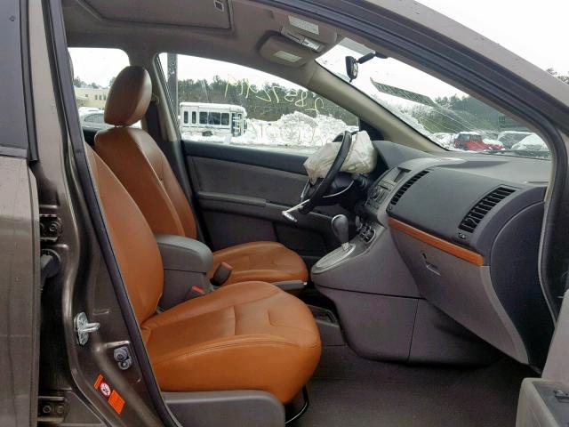 3N1AB61E67L672835 - 2007 NISSAN SENTRA 2.0 BROWN photo 5