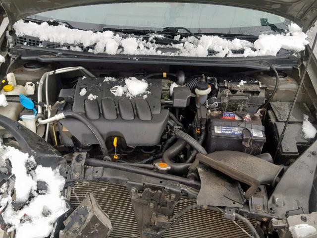 3N1AB61E67L672835 - 2007 NISSAN SENTRA 2.0 BROWN photo 7