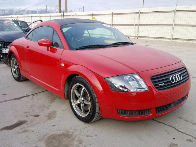 TRUWC28N011003785 - 2001 AUDI TT QUATTRO RED photo 1