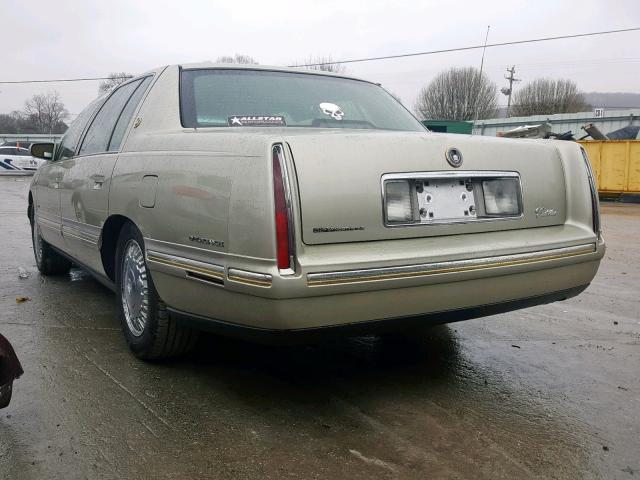 1G6KE54Y9VU266403 - 1997 CADILLAC DEVILLE DE GOLD photo 3