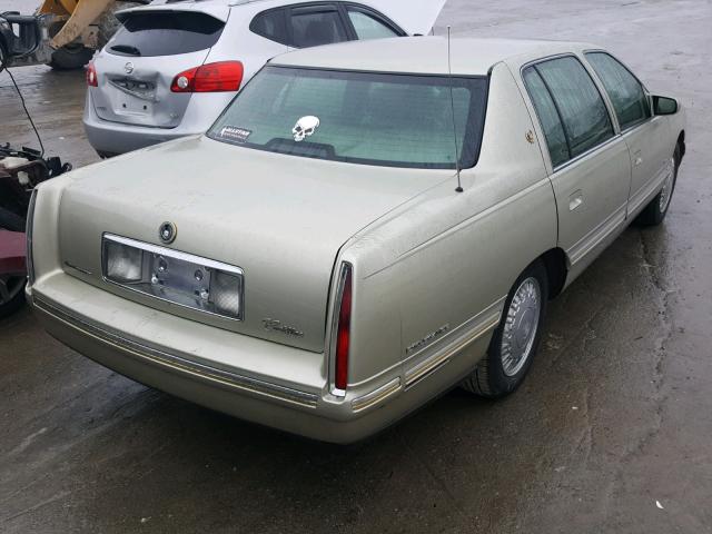 1G6KE54Y9VU266403 - 1997 CADILLAC DEVILLE DE GOLD photo 4