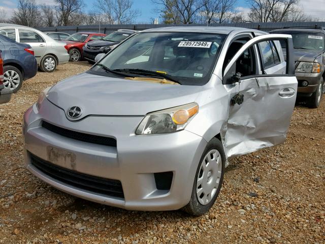 JTKKU10418J000562 - 2008 TOYOTA SCION XD GRAY photo 2