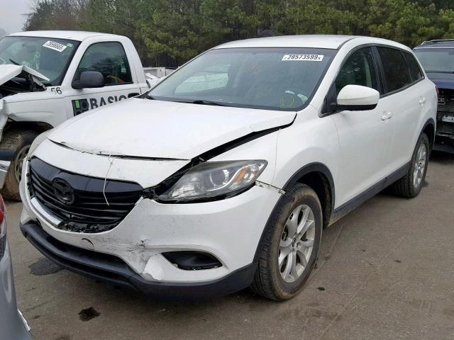 JM3TB2CA1D0404199 - 2013 MAZDA CX-9 WHITE photo 2