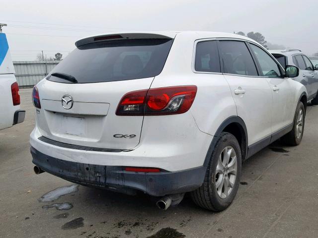 JM3TB2CA1D0404199 - 2013 MAZDA CX-9 WHITE photo 4