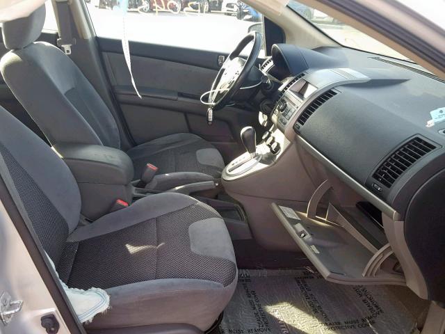 3N1AB61E47L611502 - 2007 NISSAN SENTRA 2.0 SILVER photo 5