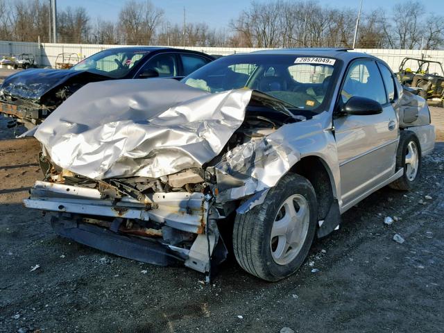 2G1WX12K1Y9334378 - 2000 CHEVROLET MONTE CARL SILVER photo 2