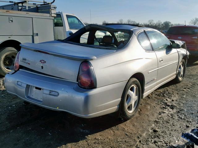 2G1WX12K1Y9334378 - 2000 CHEVROLET MONTE CARL SILVER photo 4