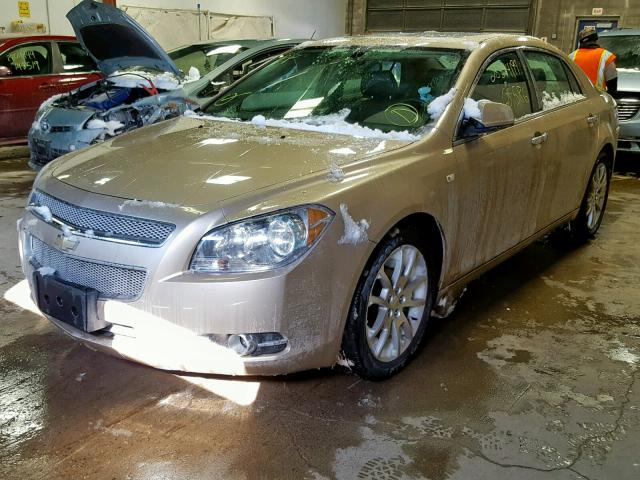 1G1ZK57768F269672 - 2008 CHEVROLET MALIBU LTZ 金色 照片 2