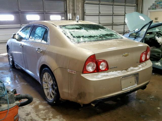 1G1ZK57768F269672 - 2008 CHEVROLET MALIBU LTZ 金色 照片 3