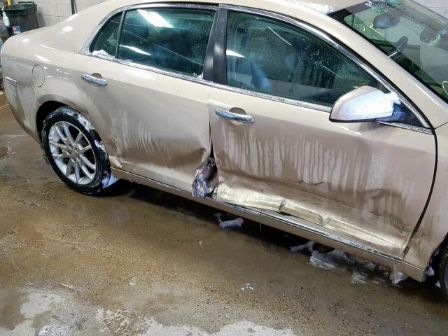 1G1ZK57768F269672 - 2008 CHEVROLET MALIBU LTZ 金色 照片 9