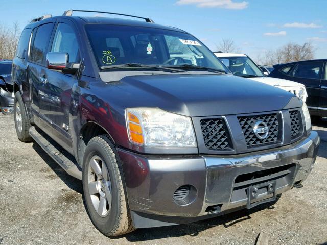 5N1BA08C97N718241 - 2007 NISSAN ARMADA SE GRAY photo 1