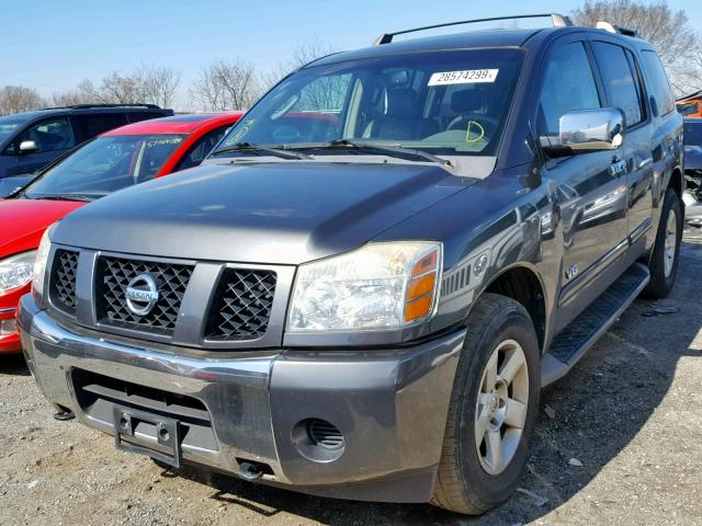 5N1BA08C97N718241 - 2007 NISSAN ARMADA SE GRAY photo 2