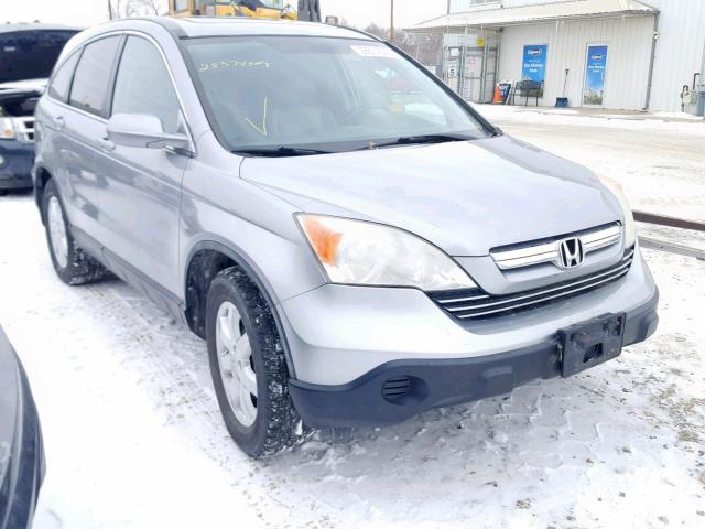 5J6RE48737L018612 - 2007 HONDA CR-V EXL SILVER photo 1