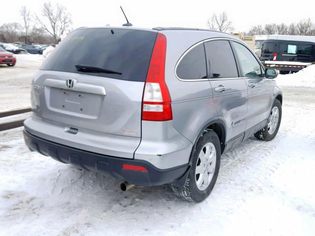 5J6RE48737L018612 - 2007 HONDA CR-V EXL SILVER photo 4