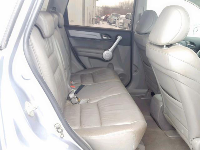 5J6RE48737L018612 - 2007 HONDA CR-V EXL SILVER photo 6