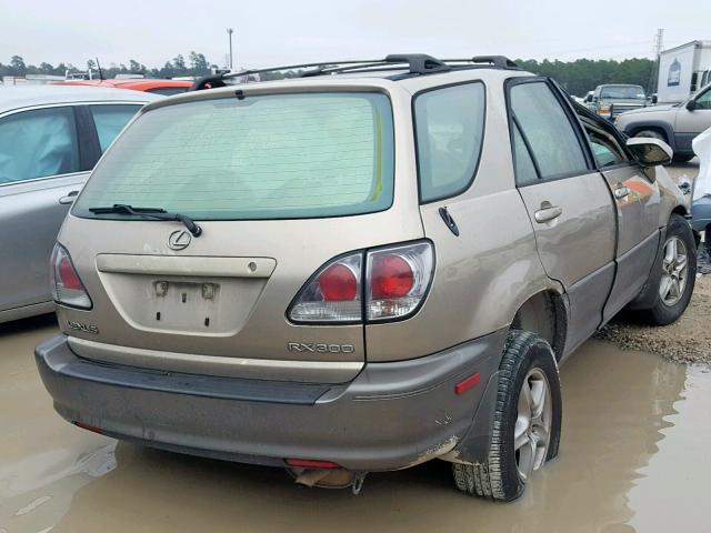 JTJGF10U310101456 - 2001 LEXUS RX 300 TAN photo 4