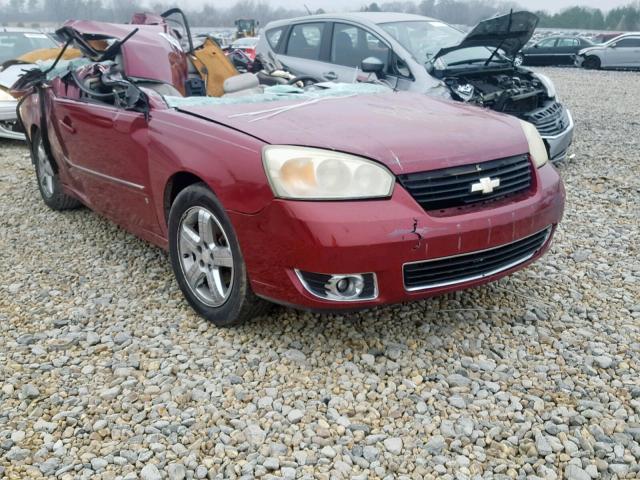 1G1ZU53886F227719 - 2006 CHEVROLET MALIBU LTZ MAROON photo 1