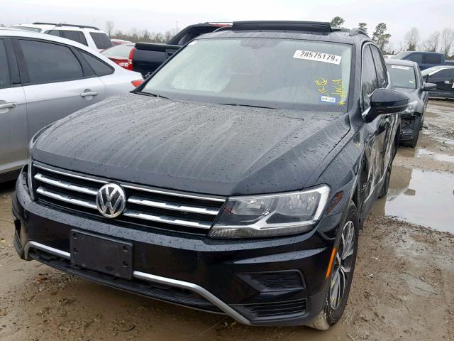 3VV3B7AX2JM198284 - 2018 VOLKSWAGEN TIGUAN SE BLACK photo 2