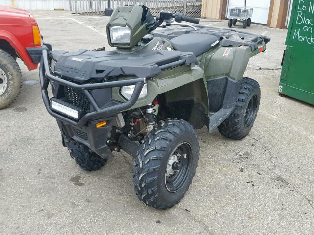 4XASEA508JA264479 - 2018 POLARIS SPORTSMAN GREEN photo 2