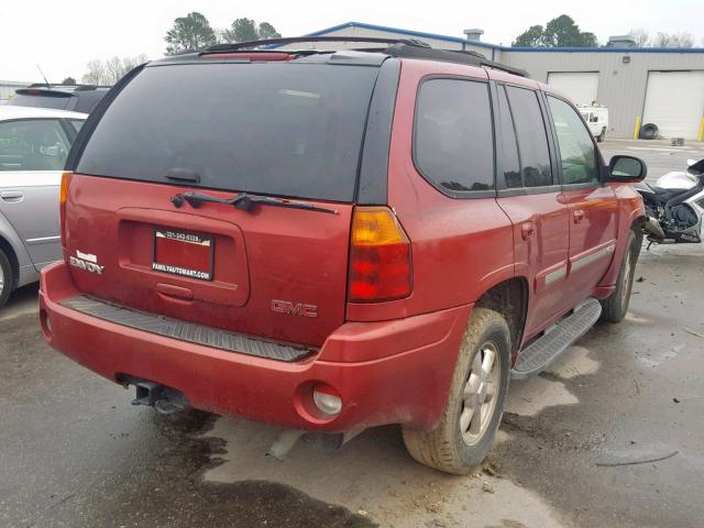 1GKDS13S622399099 - 2002 GMC ENVOY BURGUNDY photo 4