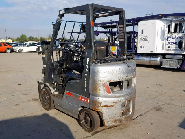 CP1F29P3931 - 2008 NISSAN FORKLIFT SILVER photo 3