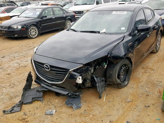 JM1BM1T77F1243352 - 2015 MAZDA 3 SV BLACK photo 2