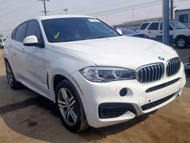 5UXKU6C32H0S99698 - 2017 BMW X6 XDRIVE5 WHITE photo 1