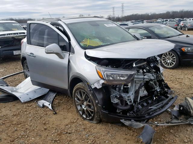 KL4CJ1SB0KB710189 - 2019 BUICK ENCORE SPO SILVER photo 9