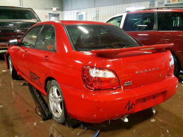 JF1GD29624G505000 - 2004 SUBARU IMPREZA WR RED photo 3