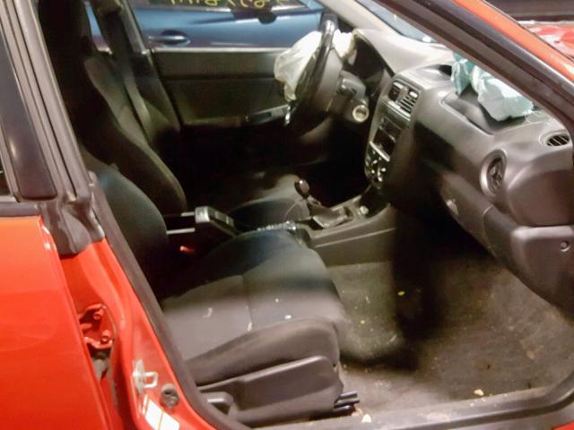 JF1GD29624G505000 - 2004 SUBARU IMPREZA WR RED photo 5